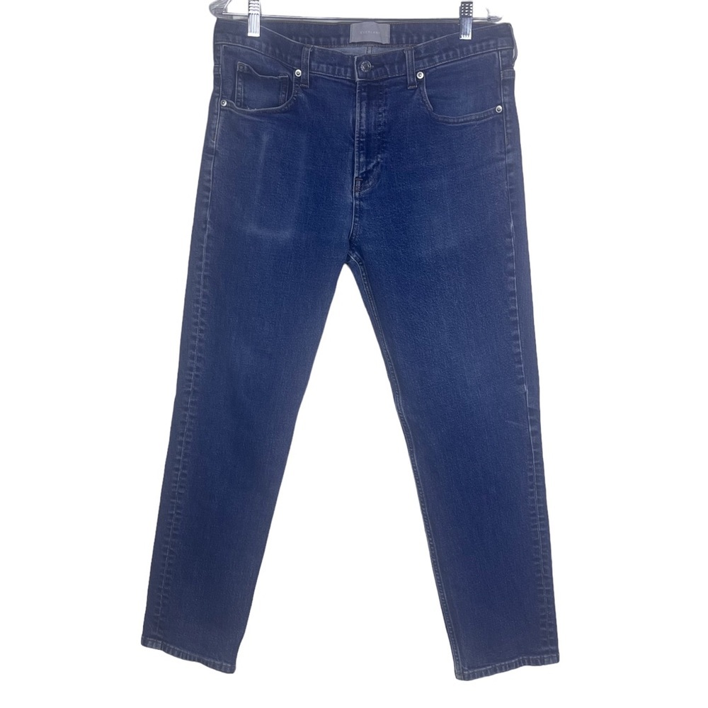 Everlane Men's The Skinny Denim Medium Wash Organic Cotton Jeans (36x30)